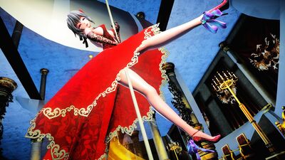 【東方MMD 】咲夜 Boom Clap Pole Dance - sakuya