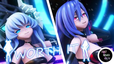 Iris Heart & Rei Ryghts - Worth It, Hyperdimension Neptunia 2K