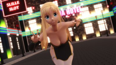 [R-18 MMD] Izumi Deep Blue Town Dance Video