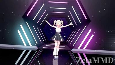 【Genshin Impact/MMD】ラビットホール / Rabbit Hole 【Bárbara / バーバラ】【R18】