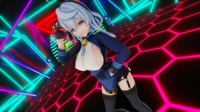 (Ray-MMD) Blue Archive Amau Ako (天雨アコ) Maria Girls