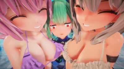 Sakamata Chloe, Hakui Koyori, Uruha Rushia - Pop!