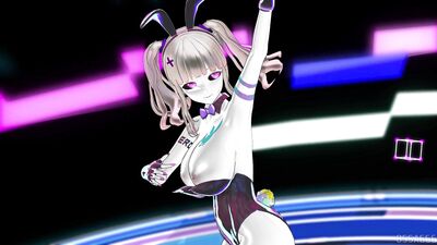 MMD Avenyx Android Girl - Rabbit Hole【ラビットホール】