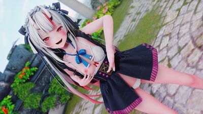 百鬼あやめ Nakiri Ayame - Orange | Strip