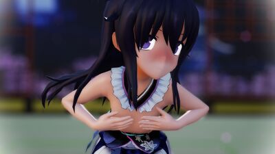【MMD艦これ】暁【極楽浄土】