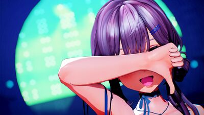 【MMD ホロライブ 4K/60fps】《Shirogane Noel ASMR ver. (白銀ノエル)》~《【GUMI】酔いどれ知らず【Kanaria】》