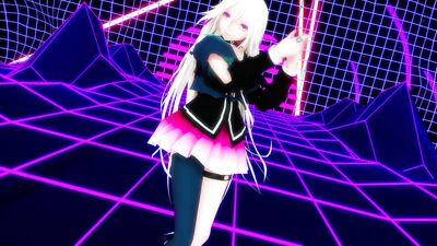 MMD Lady Crazy Kizuna AI & IA