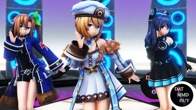 Blanc, IF, Uni - LAMB, Hyperdimension Neptunia