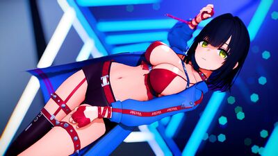 【MMD カオス・ゼロ・ナイトメア 4K/60fps】《Tressa (トレッサ)》~《Rabbit Hole (ラビットホール) - (DECO*27)》