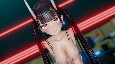 Disco Drop Sexy Dance (ディスコドロップダンス) - Noshiro | Azur Lane MMD R-18