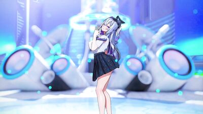 【MMD ホロライブ】《Amane Konata (天音こなた)》~《EXID - DDD (덜덜덜)》