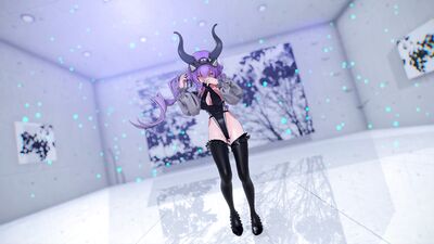 【MMD アークナイツ：エンドフィールド 4K/60fps】《Typhoeus (ティフォロス)》~《Gimme×Gimme feat. 初音ミク・鏡音リン》